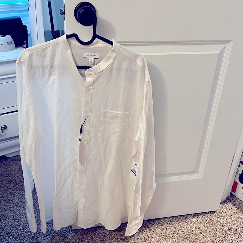 Calvin Klein White Dress Shirt